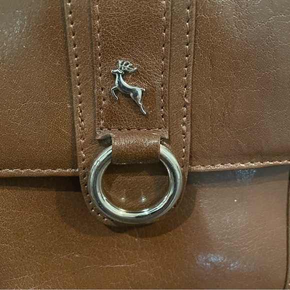 Ashwood Brown Leather Adjustable Crossbody Bag/Purse OS - Picture 3 of 15